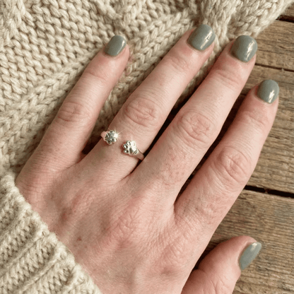 Paw Embrace Adjustable Ring