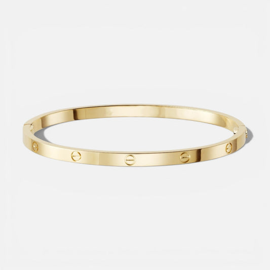Valence Slim Screw Love Bracelet